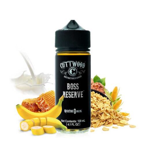 Sugar Drizzle Cuttwood Boss Reserve E Liquid Shortfill - 50ml, 0mg Zimbabwe  Cuttwood Salt Flavors